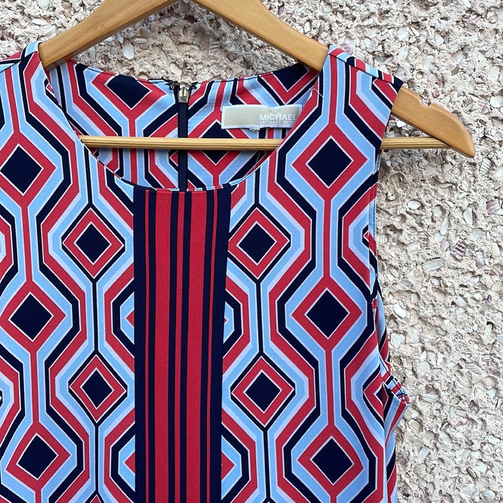 Michael Michael Kors Geometric Pattern Dress - image 1